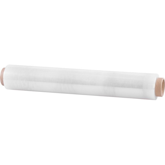 Stretch film, 500 mm, 23 µm, transparent, wrapping, roll L-115 m Stretch film, 500 mm, 23 µm, transparent, wrapping, roll L-115 m