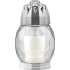 Свеча Bolsius 2D Diamond Trasp, серебро, для могилы, с 24-часовым заполнением