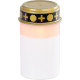 Candle MagicHome TG-10, with LED candle, for the grave, white, 12 cm, (part of the package 2xAA) Candle MagicHome TG-10, with LED candle, for the grave, white, 12 cm, (part of the package 2xAA)