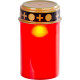 Candle MagicHome TG-10, with LED candle, for the grave, red, 12 cm, (part of the package 2xAA) Candle MagicHome TG-10, with LED candle, for the grave, red, 12 cm, (part of the package 2xAA)