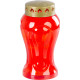 Candle MagicHome TG-26, with LED candle, for the grave, red, 17 cm, (part of the package 2xAA) Candle MagicHome TG-26, with LED candle, for the grave, red, 17 cm, (part of the package 2xAA)