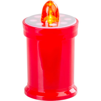 Candle MagicHome TG-18, LED, for the grave, red, 11 cm, (part of the package 2xAA)