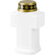 MagicHome küünal, rist, LED, hauale, valge, 2xAA, 15x9 cm, (2xAA kaasas)