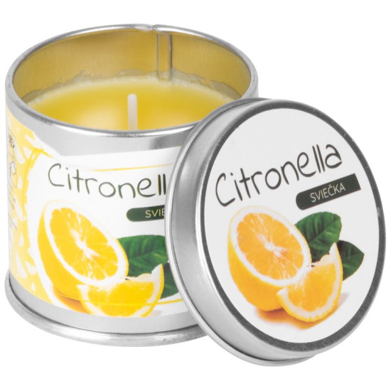 Candle Citronella, 50 g, 55x55 mm, Sellbox 12 pcs Candle Citronella, 50 g, 55x55 mm, Sellbox 12 pcs