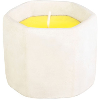 Citronella küünal, tsement, 85 g, repellent, 90x75 mm