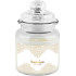 Candle Bolsius Gold lace, Big Jar, Christmas, vanilla, 32 hours, 79x129 mm
