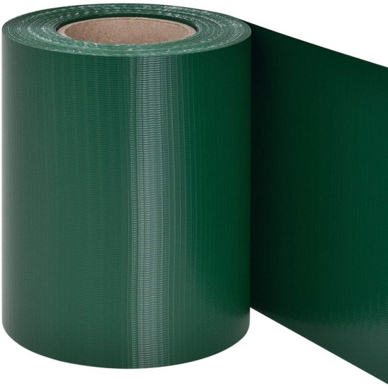 Tape Strend Pro EUROSTANDARD LIGHT, 190 mm, L-35 m, varjutus, roheline, kate, aiapaneelidele, 20 klambriga, 450g/m2, PVC, RAL6005