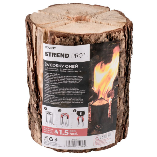 Rootsi kamin Strend Pro WOODSON, teisaldatav kamin, naturaalne pliit, palk söögitegemiseks, telkimine, lõke, 1 tund Rootsi kamin Strend Pro WOODSON, teisaldatav kamin, naturaalne pliit, palk söögitegemiseks, telkimine, lõke, 1 tund
