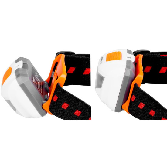 Налобный фонарь Strend Pro Headlight HEM-003, LED+redLED, 60 лм, 3xAAA