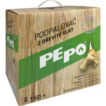Lighter PE-PO®, wood wool, 150 pieces