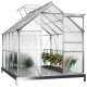 Greenhouse Strend Pro Greenhouse, Alu, PC 6 mm, 250x190x195 cm Greenhouse Strend Pro Greenhouse, Alu, PC 6 mm, 250x190x195 cm