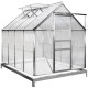 Greenhouse Strend Pro Greenhouse, Alu, PC 6 mm, 250x190x195 cm Greenhouse Strend Pro Greenhouse, Alu, PC 6 mm, 250x190x195 cm