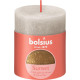 Küünal Bolsius Rustic, jõulud, Sunset Sandy Grey+ Gold, 80/68 mm