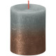 Bolsius maalähedane küünal, jõulud, päikeseloojangu Eucalyptus Green+ vask, 80/68 mm