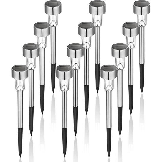Lampa Strend Pro Adria, solárna, 1xLED, nerez, 4,7x30,5 cm, Sellbox 24 ks