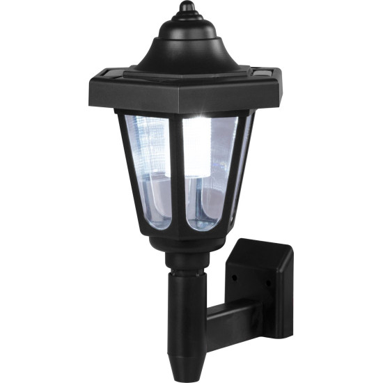 Strend Pro Wall lamp, solar, 1x LED, for wall/fence, 16.5x16.5x30 cm Strend Pro Wall lamp, solar, 1x LED, for wall/fence, 16.5x16.5x30 cm