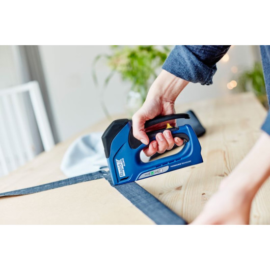 Stapler RAPID ALU 940, manual, upholstery nailer, clips type 140, 6-14 mm, nails 8/15 mm