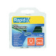 Klambrid RAPID VR22, PVC roheline, klambrid tangidele RAPID FP222 ja FP20, traadile 5-11 mm, pak. 215 tk Klambrid RAPID VR22, PVC roheline, klambrid tangidele RAPID FP222 ja FP20, traadile 5-11 mm, pak. 215 tk