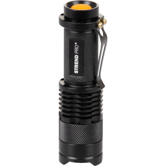 Strend Pro taskulamp NX1040, 3 W, 70+65 lm, küljetulega, Zoom, 1xAA, Müügikarp 12 tk