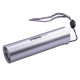 Strend Pro taskulamp NX1051, 50 lm, USB laadimine, must/hõbedane, 77x19 mm, müügikarp 24 tk