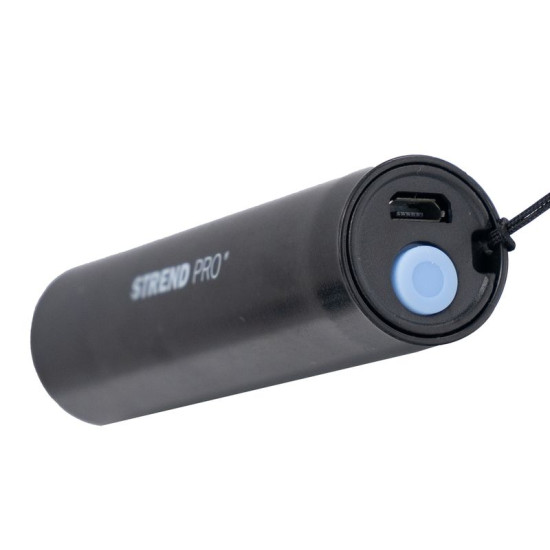 Strend Pro taskulamp NX1051, 50 lm, USB laadimine, must/hõbedane, 77x19 mm, müügikarp 24 tk