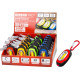 Strend Pro Keychain lamp, võtmehoidja, ripats, karabiiniga, segavärvid, LED 20 lm, 70x34x24 mm, Müüa karp 24 tk Strend Pro Keychain lamp, võtmehoidja, ripats, karabiiniga, segavärvid, LED 20 lm, 70x34x24 mm, Müüa karp 24 tk