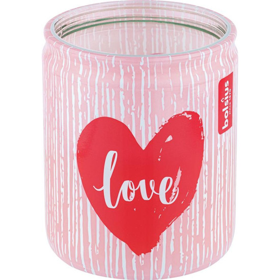 Свеча Bolsius Star.glas Love, 82/68 мм, в стекле, Sellbox 12 шт. Свеча Bolsius Star.glas Love, 82/68 мм, в стекле, Sellbox 12 шт.