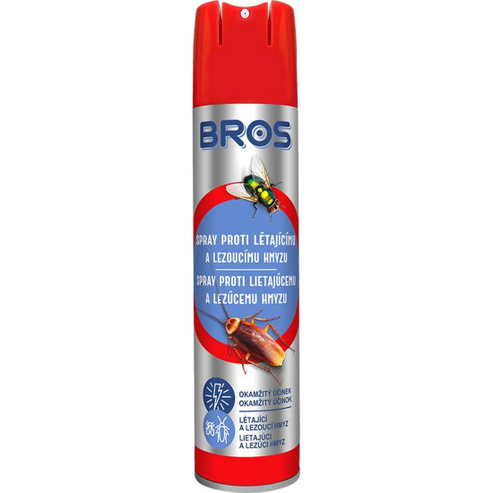Spray Bros, against flying and crawling insects, 400ml Spray Bros, against flying and crawling insects, 400ml