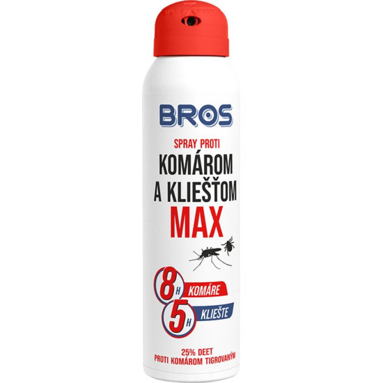 Kaitsesprei Bros, sääskede ja puukide vastu, max 90ml Kaitsesprei Bros, sääskede ja puukide vastu, max 90ml