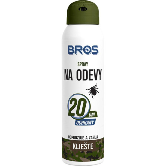 Spray Bros, against ticks, for clothing, 120/90ml Spray Bros, against ticks, for clothing, 120/90ml