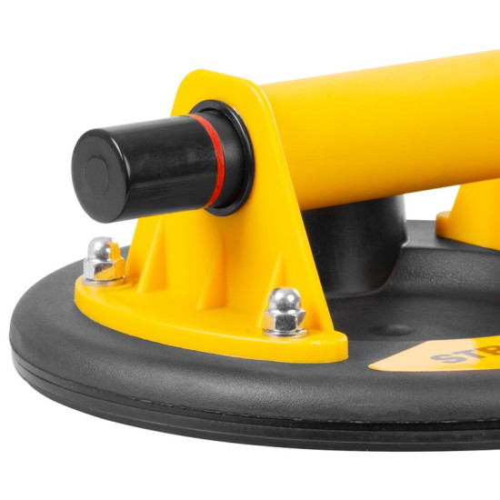 Strend Pro glass holder, suction, 1-dome, with pressure gauge, 20 cm, max. 120 kg Strend Pro glass holder, suction, 1-dome, with pressure gauge, 20 cm, max. 120 kg