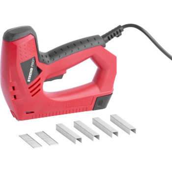 Klammerdaja Strend Pro J-123 elektriline, klambrid 8-14 mm, naelad 15 mm