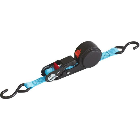 Strend Pro TJS-702 kinnitusrihm, põrkmehhanismiga isetõmbuv rihm, 25 mm, L-4 m, max 500 kg, pakk 2 tk Strend Pro TJS-702 kinnitusrihm, põrkmehhanismiga isetõmbuv rihm, 25 mm, L-4 m, max 500 kg, pakk 2 tk