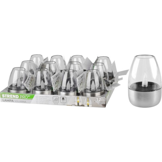 Strend Pro aialamp, roostevaba teras, päikeseenergiaga, 6x8,5 cm, 1x LED Strend Pro aialamp, roostevaba teras, päikeseenergiaga, 6x8,5 cm, 1x LED