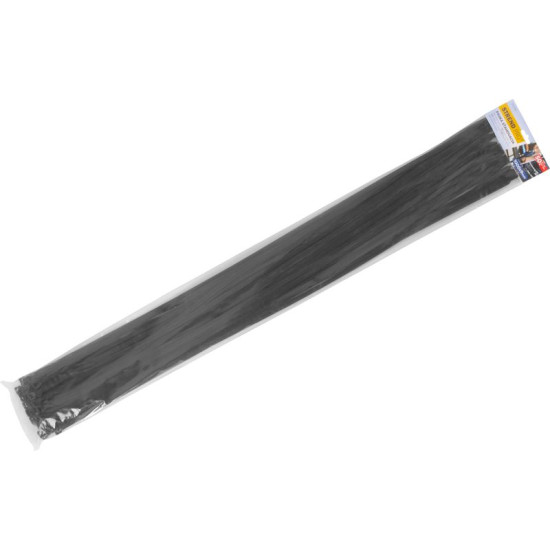 Strend Pro XXL CT66BL kaabliteip, eriti TUGEV, 1000x9 mm, 50 tk, must, nailon, köide Strend Pro XXL CT66BL kaabliteip, eriti TUGEV, 1000x9 mm, 50 tk, must, nailon, köide