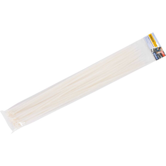 Strend Pro XXL CT66BW, eriti TUGEV, 800x9 mm, 50 tk, valge, nailon, köide