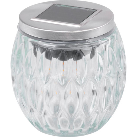 Strend Pro Garden lamp, päikeseenergia, leegi efekt, 6x LED, soe valge, 10x10 cm, Sellbox 6 tk