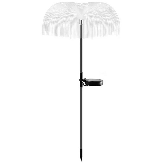 Strend Pro Garden Meduse lamp, solar, fiber filaments, color changing, 75 cm