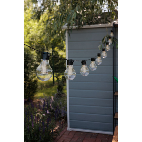 Strend Pro Garden chain, bulb, solar, 10x LED, 2.7+3 m