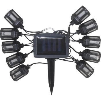 Strend Pro Garden chain, lantern, solar, 10x LED, 1.8+2 m