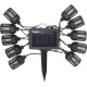 Strend Pro Garden chain, lantern, solar, 10x LED, 1.8+2 m