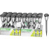Lamp Strend Pro Garden, päikeseenergia, 1x LED, 7x7x37 cm, Sellbox 24 tk