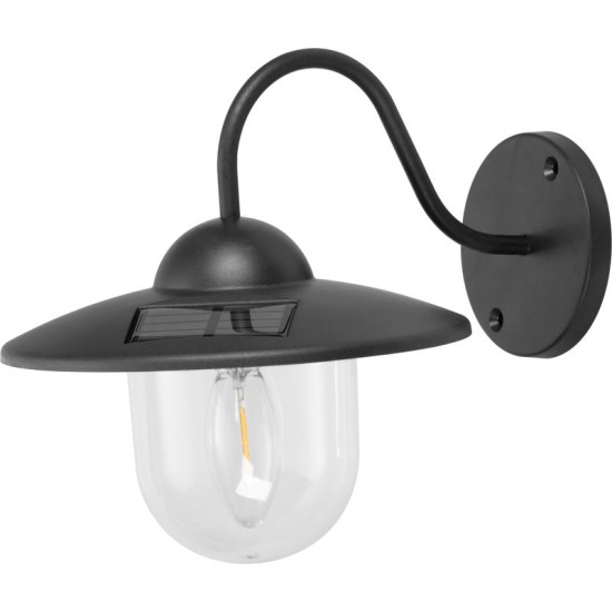 Strend Pro Garden lamp, päikeseenergia, seina-/aialamp, 1x LED, 23,5x18x20 cm