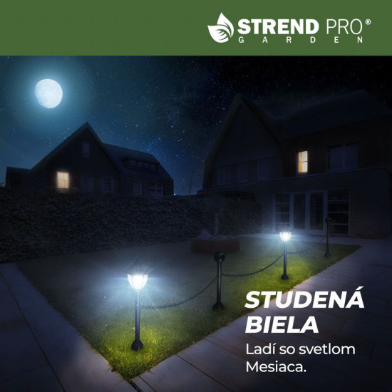 Strend Pro Aialamp, kett, aed, aiapiirdeaed, 2x päikeselamp, 1x LED, 16,5x16,5x71,5 cm Strend Pro Aialamp, kett, aed, aiapiirdeaed, 2x päikeselamp, 1x LED, 16,5x16,5x71,5 cm