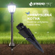 Strend Pro Aialamp, kett, aed, aiapiirdeaed, 2x päikeselamp, 1x LED, 16,5x16,5x71,5 cm Strend Pro Aialamp, kett, aed, aiapiirdeaed, 2x päikeselamp, 1x LED, 16,5x16,5x71,5 cm