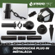 Strend Pro Aialamp, kett, aed, aiapiirdeaed, 2x päikeselamp, 1x LED, 16,5x16,5x71,5 cm Strend Pro Aialamp, kett, aed, aiapiirdeaed, 2x päikeselamp, 1x LED, 16,5x16,5x71,5 cm