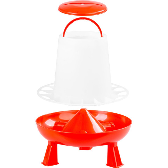 Goodfarm söötja, 9 kg, linnuliha, plastik, jalgadega, jootja