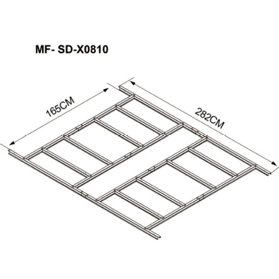 Floor structure for Strend Pro house, for 2172937 Floor structure for Strend Pro house, for 2172937