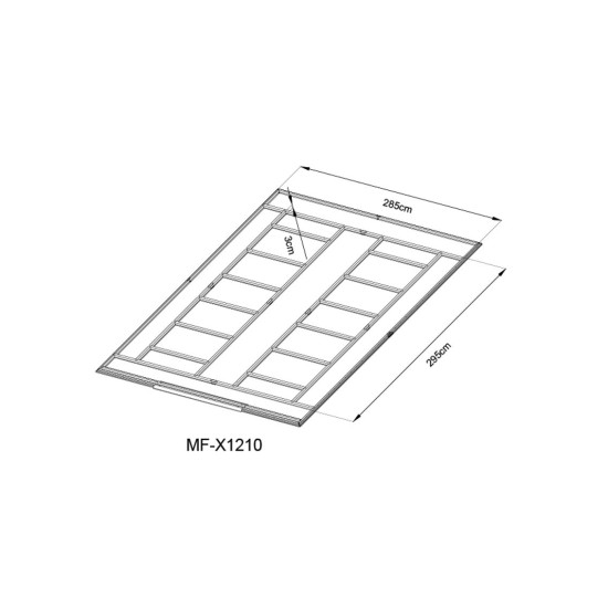 Floor structure for Strend Pro playhouse, for 2172939 Floor structure for Strend Pro playhouse, for 2172939