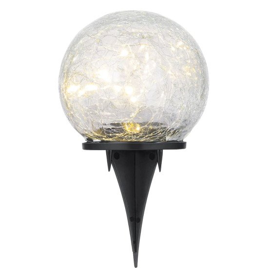 Strend Pro Garden Crackles lamp, solar, LED, 10x19 cm